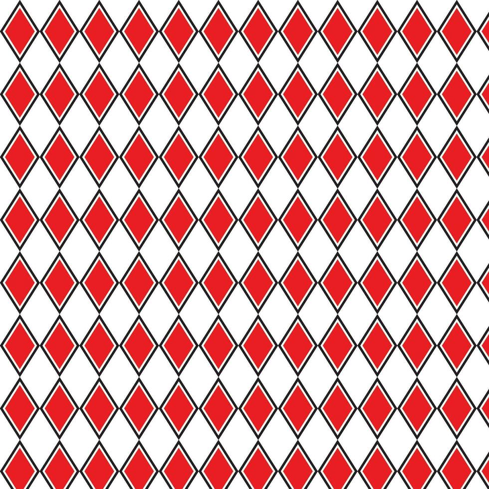 abstrakt geometrisch rot Rhombus Muster, perfekt zum Hintergrund, Hintergrund vektor