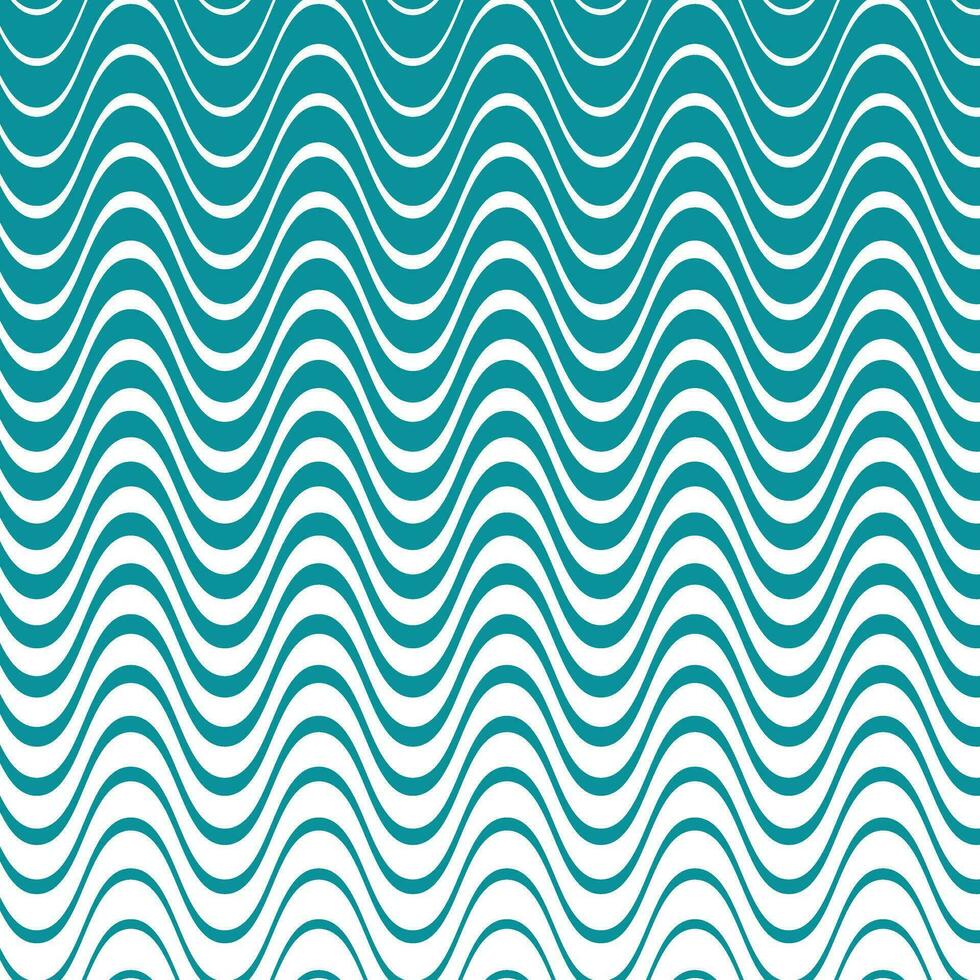 abstrakt geometrisk cyan Vinka linje mönster, perfekt för bakgrund, tapet vektor