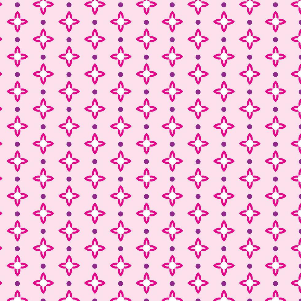abstrakt geometrisch Rosa Blume Punkt Muster, perfekt zum Hintergrund, Hintergrund vektor