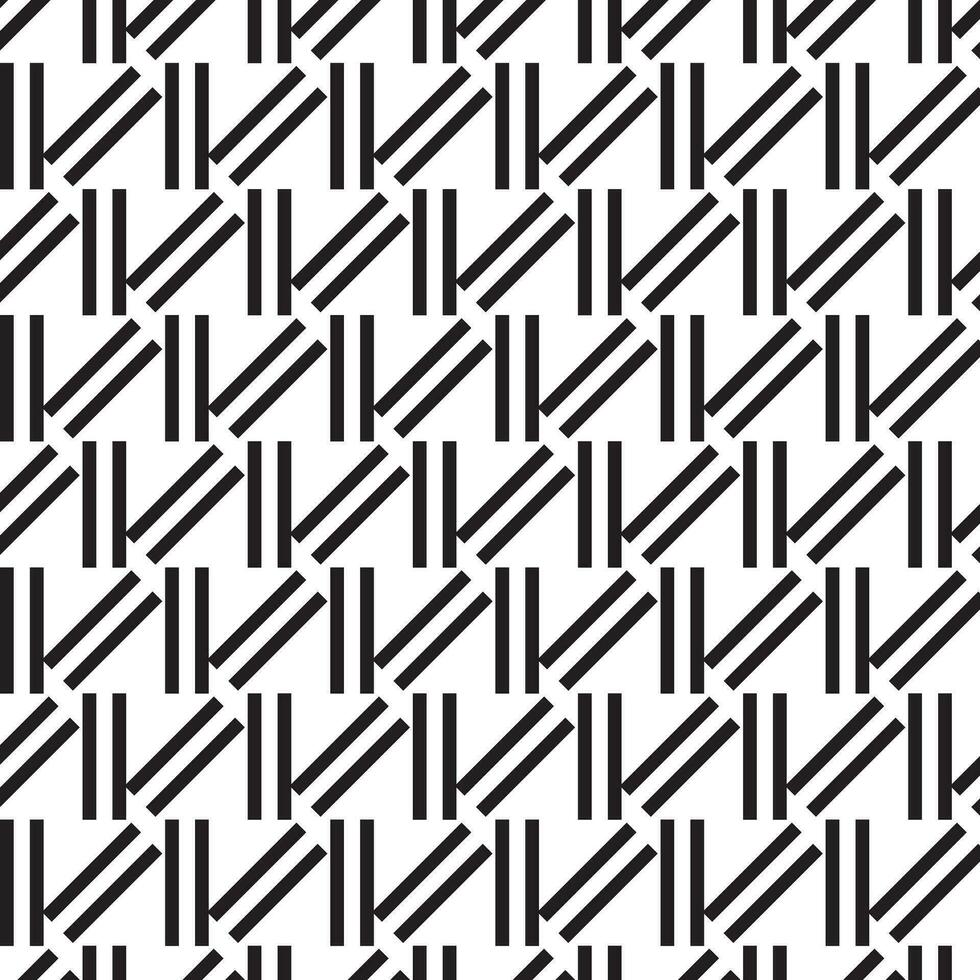 abstrakt geometrisch schwarz doppelt Linie Muster, perfekt zum Hintergrund, Hintergrund vektor