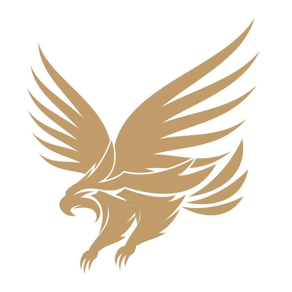Adlerflügel-Logo vektor