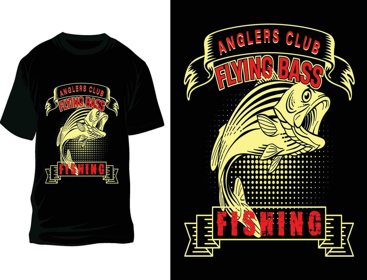 fiske t-shirt design, t-shirt design, beställnings- t-shirt design, fri t-shirt design vektor