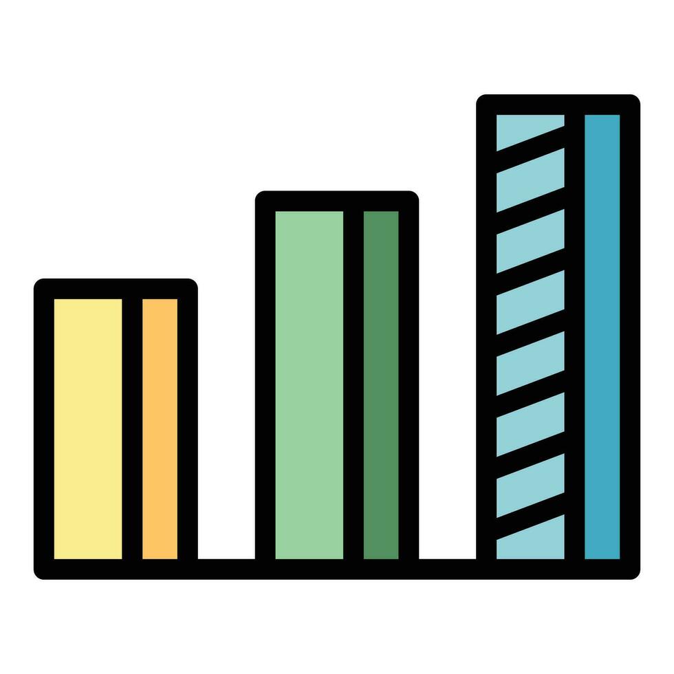 Graph Diagramm Benchmark Symbol Vektor eben