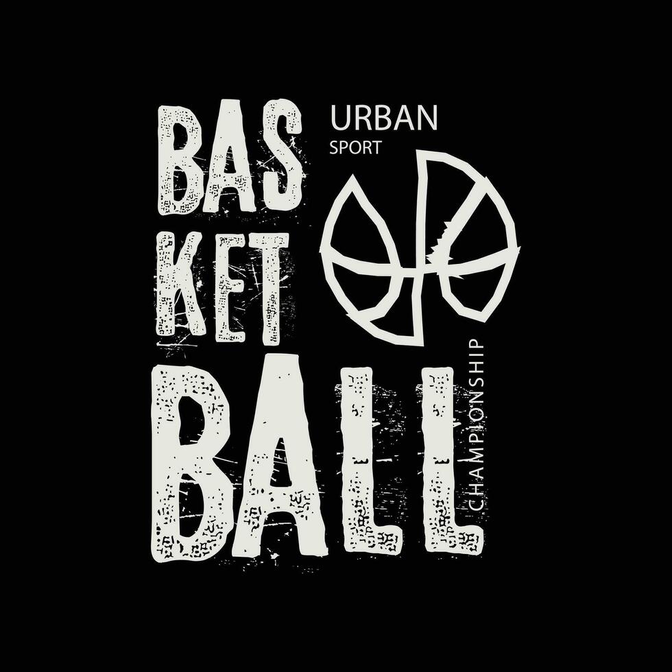 basketboll illustration typografi för t skjorta, affisch, logotyp, klistermärke, eller kläder handelsvaror vektor