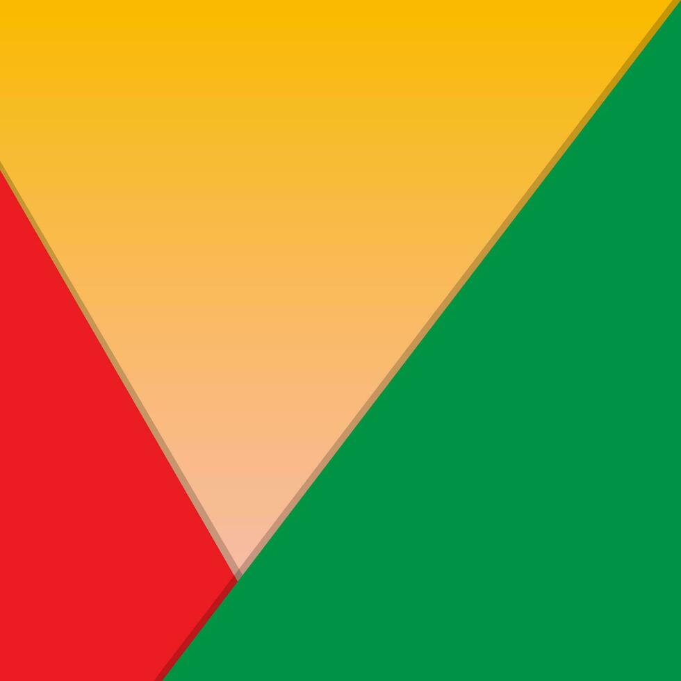 Gelb Grün rot Dreieck Vektor Überlappung Schicht Hintergrund abstrakt