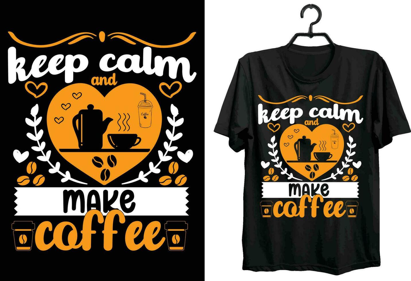 Kaffee T-Shirt Design. komisch Geschenk Kaffee T-Shirt Design zum Kaffee Liebhaber. Brauch, Typografie und Vektor T-Shirt Design