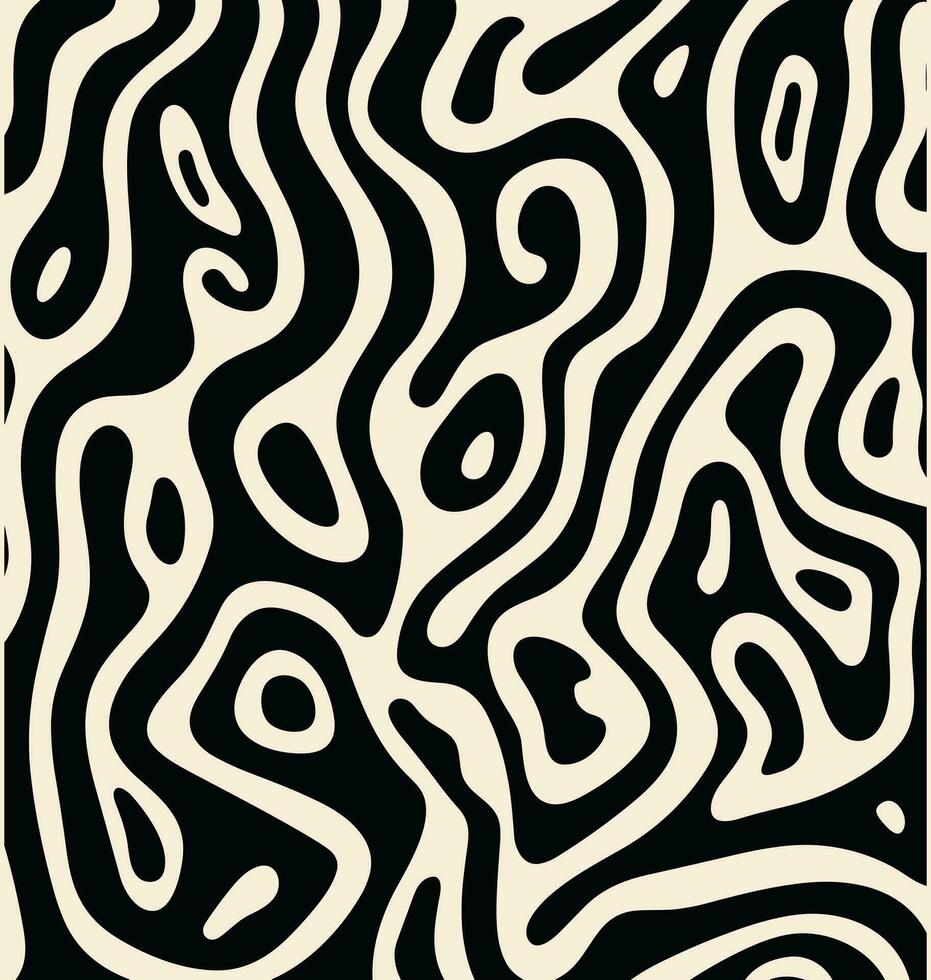 schwarz und Weiß geometrisch Muster, im das Stil von organisch Formen und gebogen Linien, minimalistisch Schlaganfälle, Keith Haring, Sanft Linien, abstrakt Minimalismus Schätzer, dick pastos Textur, Fett gedruckt Farben vektor