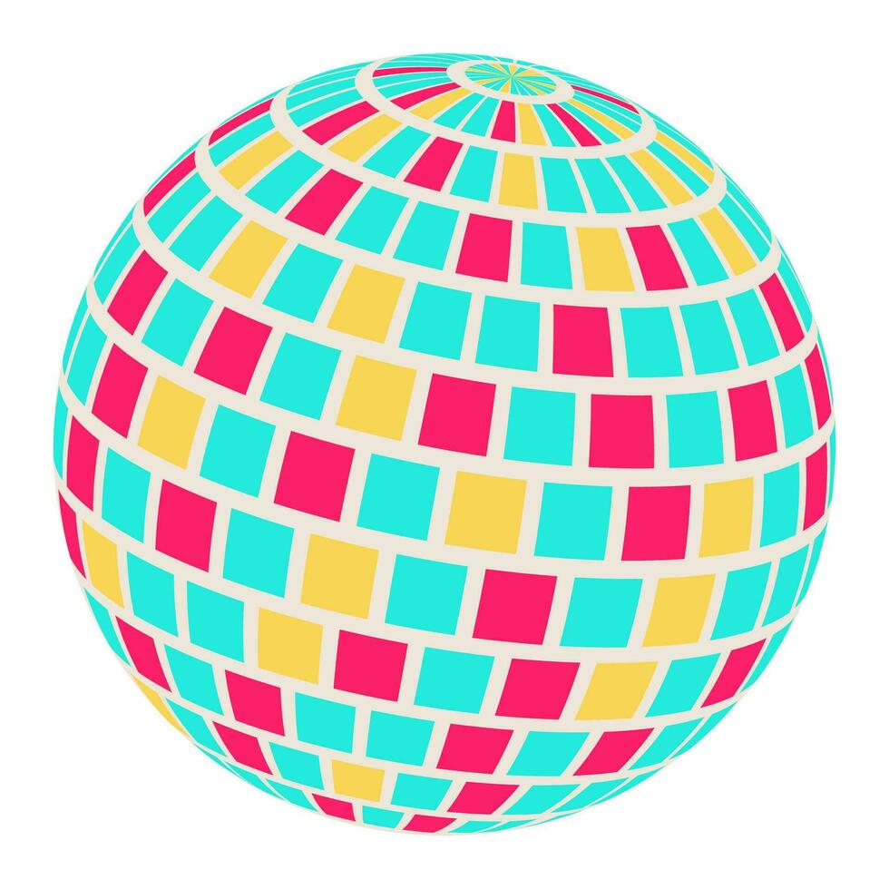 Disko Ball Illustration vektor