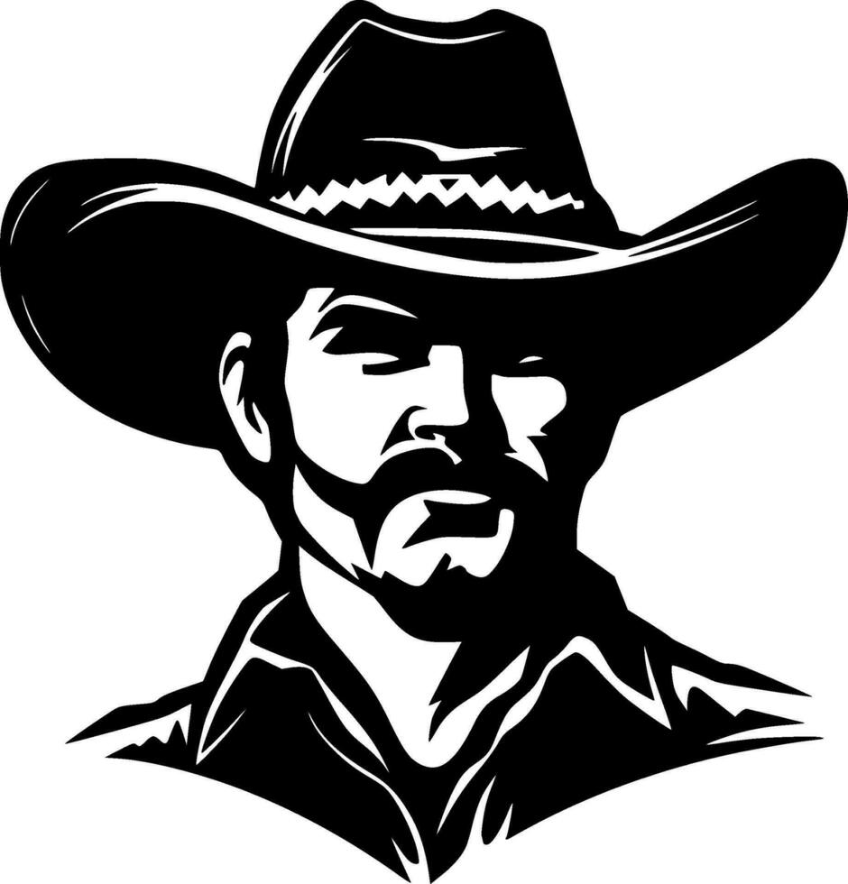 Cowboy - - hoch Qualität Vektor Logo - - Vektor Illustration Ideal zum T-Shirt Grafik