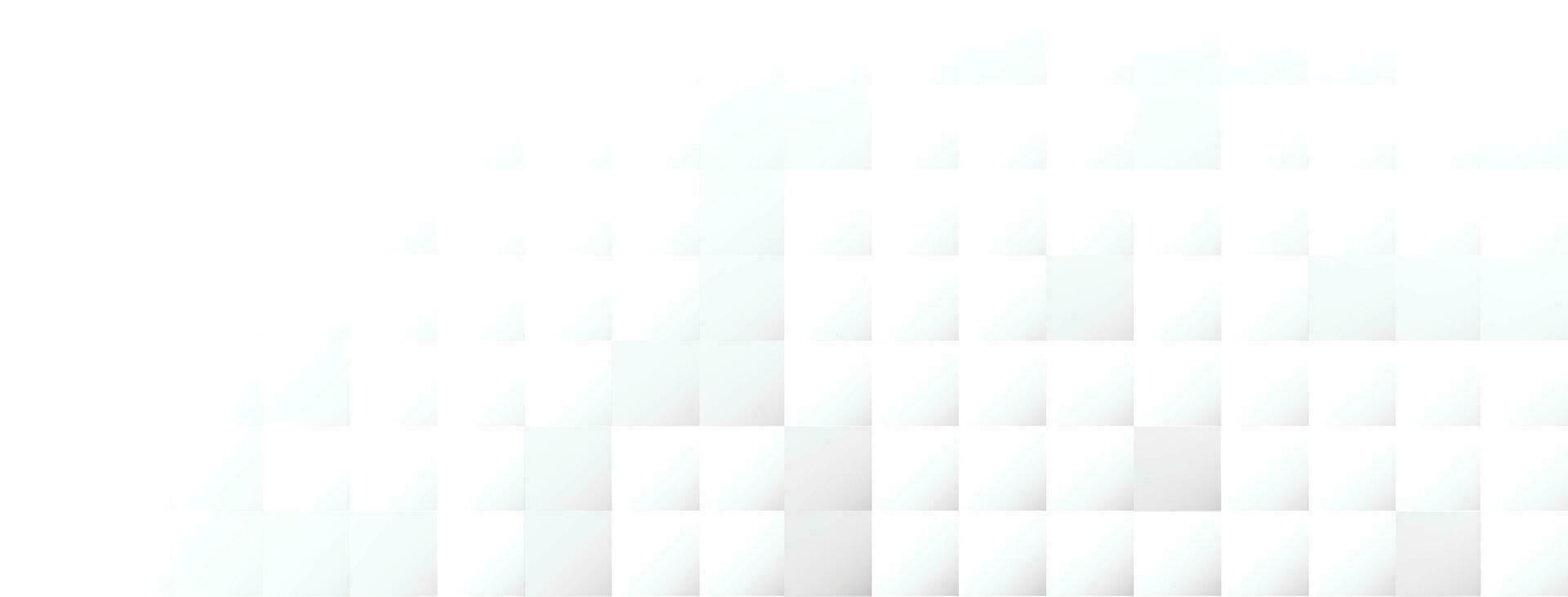 abstrakt modern fyrkantig bakgrund. vit och grå geometrisk struktur. vektorillustration vektor