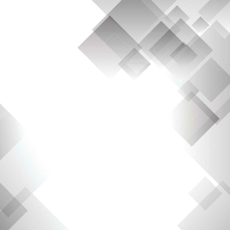 abstrakt 3d modern fyrkantig bakgrund. vit och grå geometrisk mönsterstruktur. vektor konst illustration
