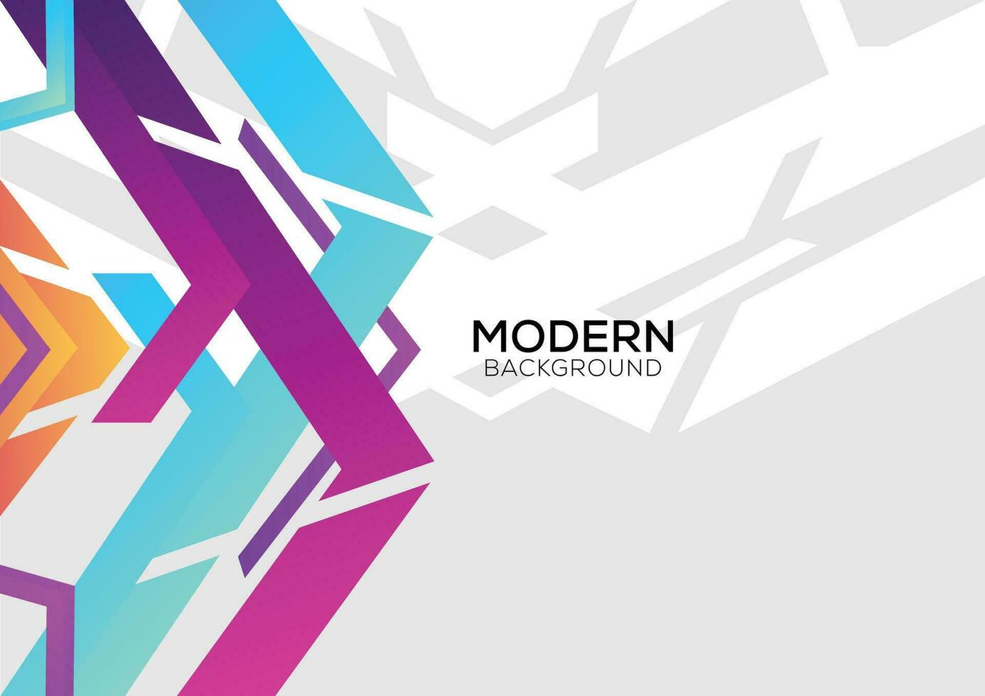 geometrisch Formen abstrakt Hintergrund Design modern vektor