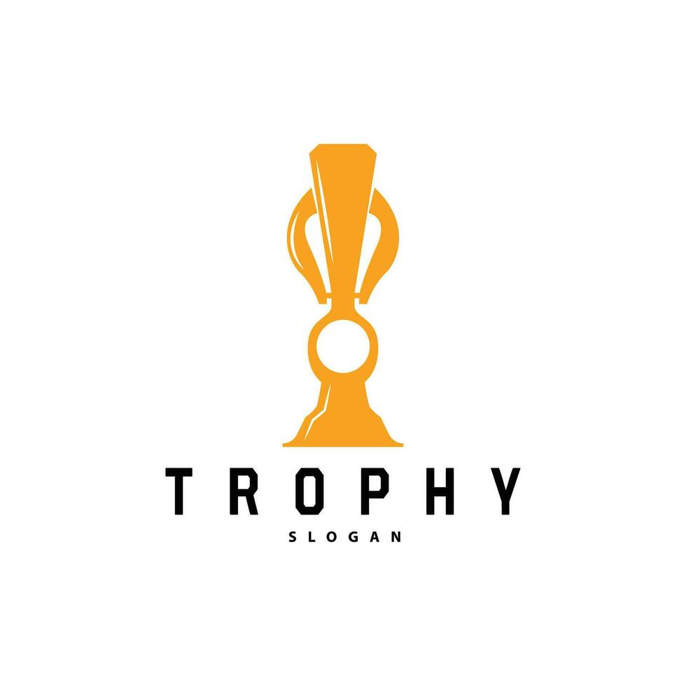 Trophäe Logo, Design Vektor Symbol Vorlage Illustration Tasse Meisterschaft Turnier Gewinner vergeben