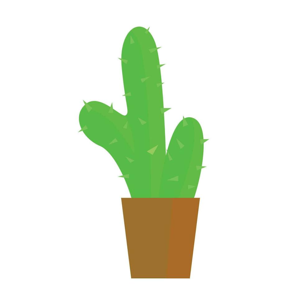 vektor kaktus med tropisk stil
