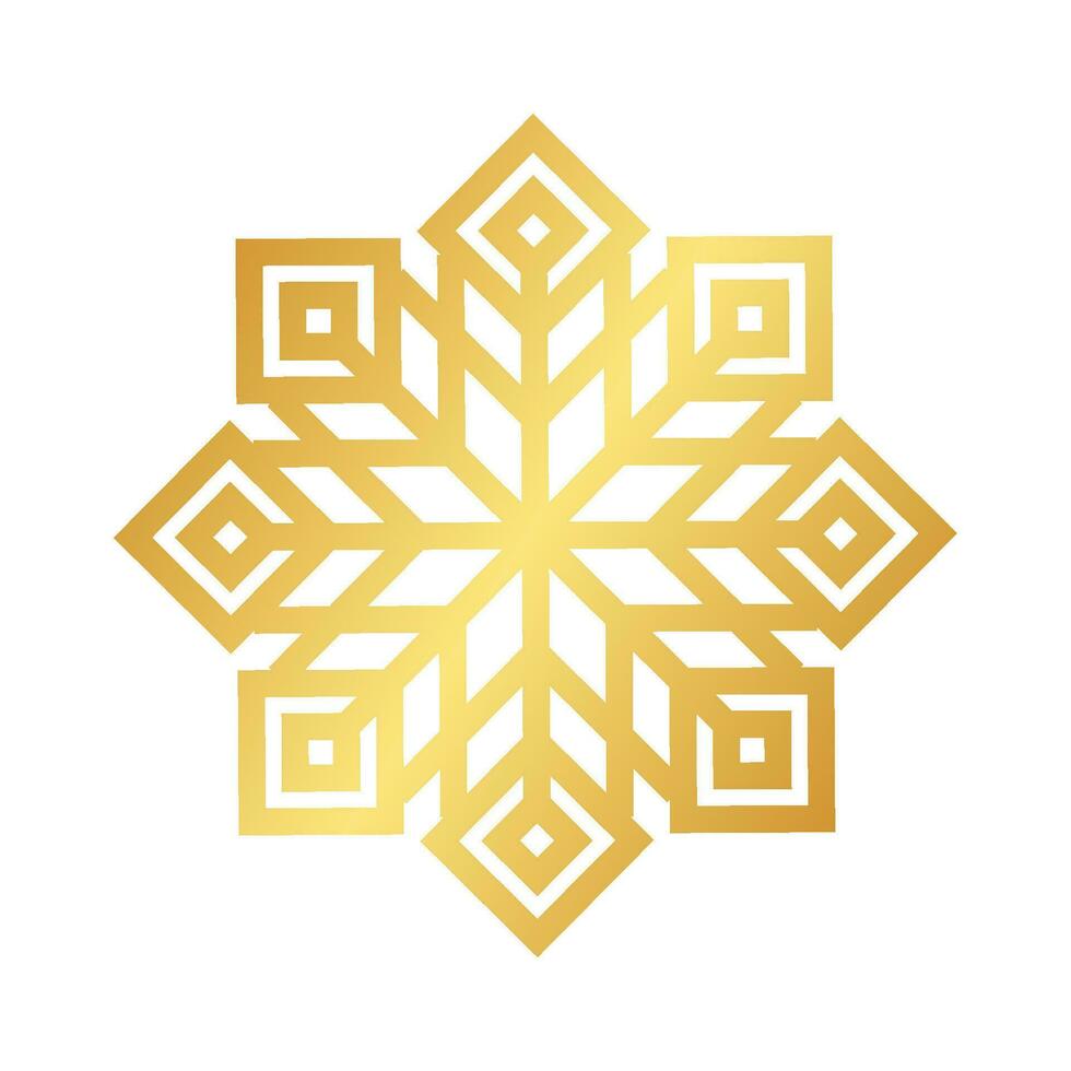 vektor dekorativ jul snöflingor mönster