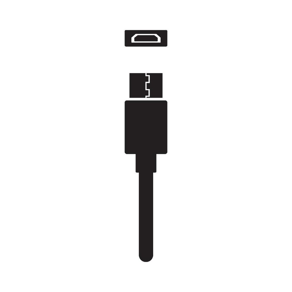 USB-Symbol Vektor