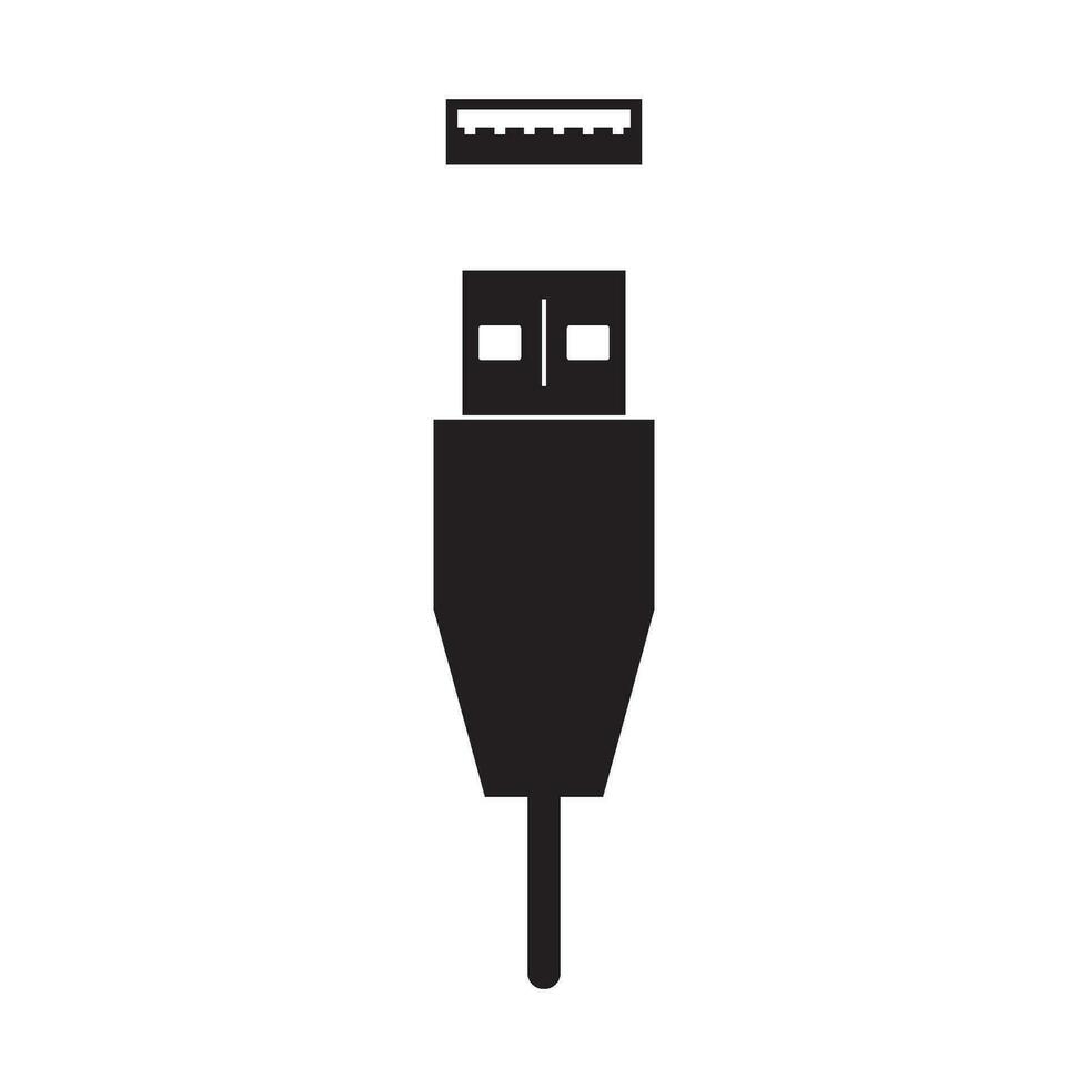 USB-Symbol Vektor