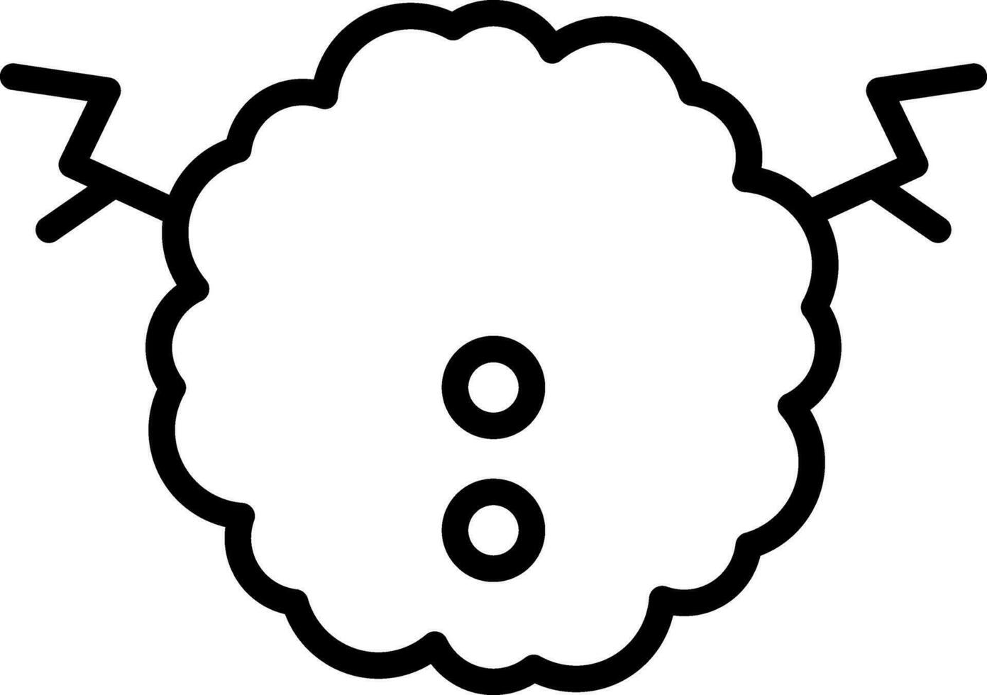 Schneeball Vektor Symbol Design