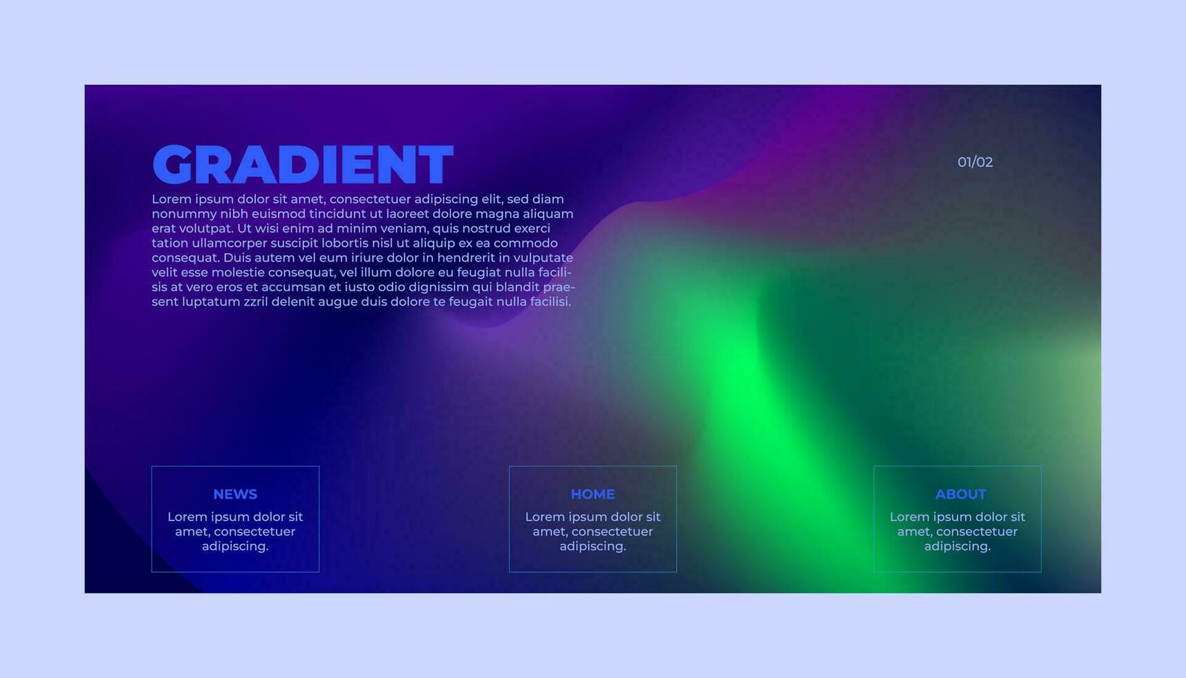 modern abstrakt Hintergrund Design mit Gradient und Korn Textur. minimalistisch Gradient Hintergrund mit geometrisch Formen zum Webseite Design, Landung Buchseite, Hintergrund, Banner, Poster, Flyer. vektor