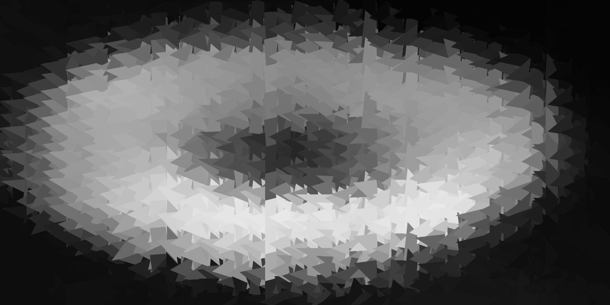 ljusgrå vektor poly triangel konsistens
