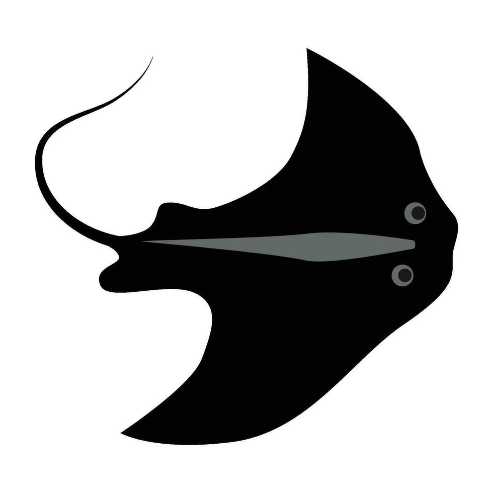 Stachelrochen Symbol Vektor