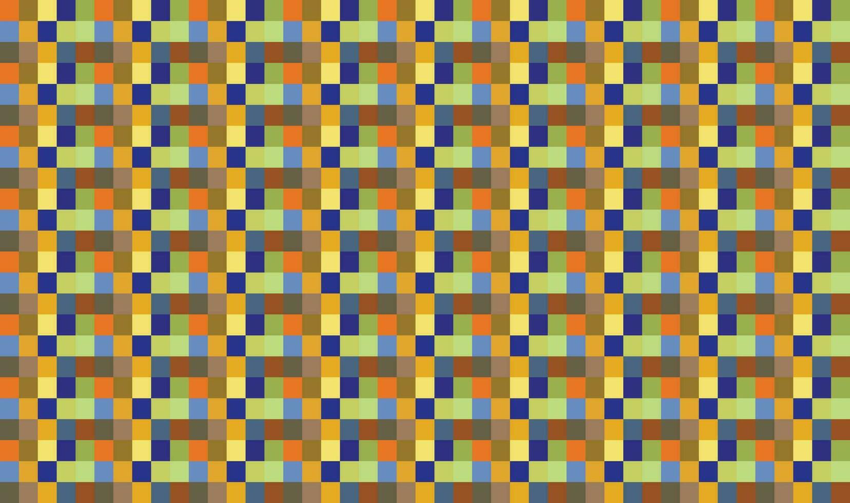 pixelated färgrik vibrerande geometrisk rutnät modern abstrakt pixel ljud vektor textur, bricka sömlös mönster bakgrund