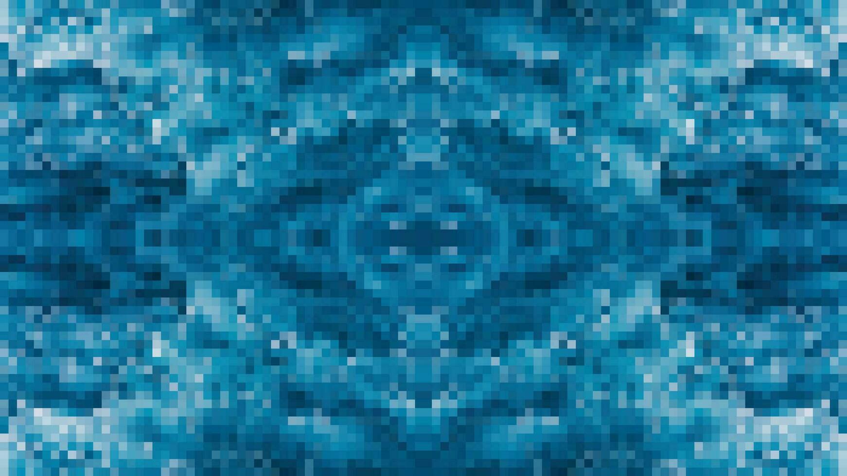 pixelig bunt beschwingt geometrisch Gitter modern abstrakt Pixel Lärm Vektor Textur, Fliese nahtlos Muster Hintergrund