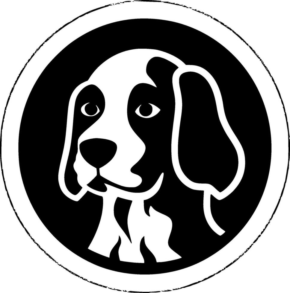 hund - hög kvalitet vektor logotyp - vektor illustration idealisk för t-shirt grafisk