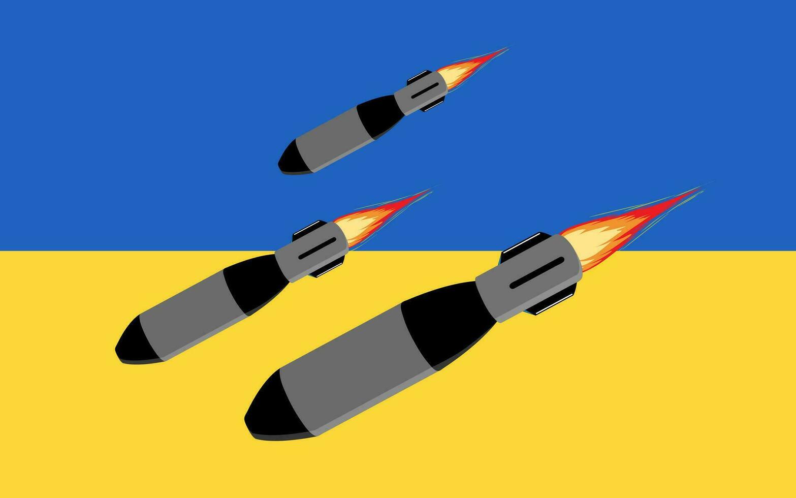 sluta krig i ukraina konceptuell vektor illustration