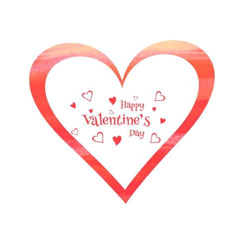 Schöne Valentinstagkarten-Hintergrundillustration vektor