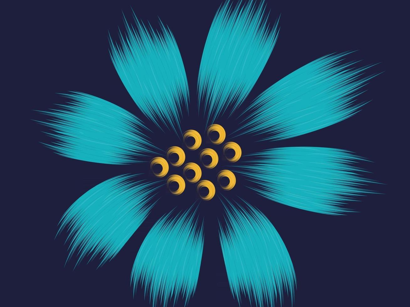blommig abstrakt mall vektor