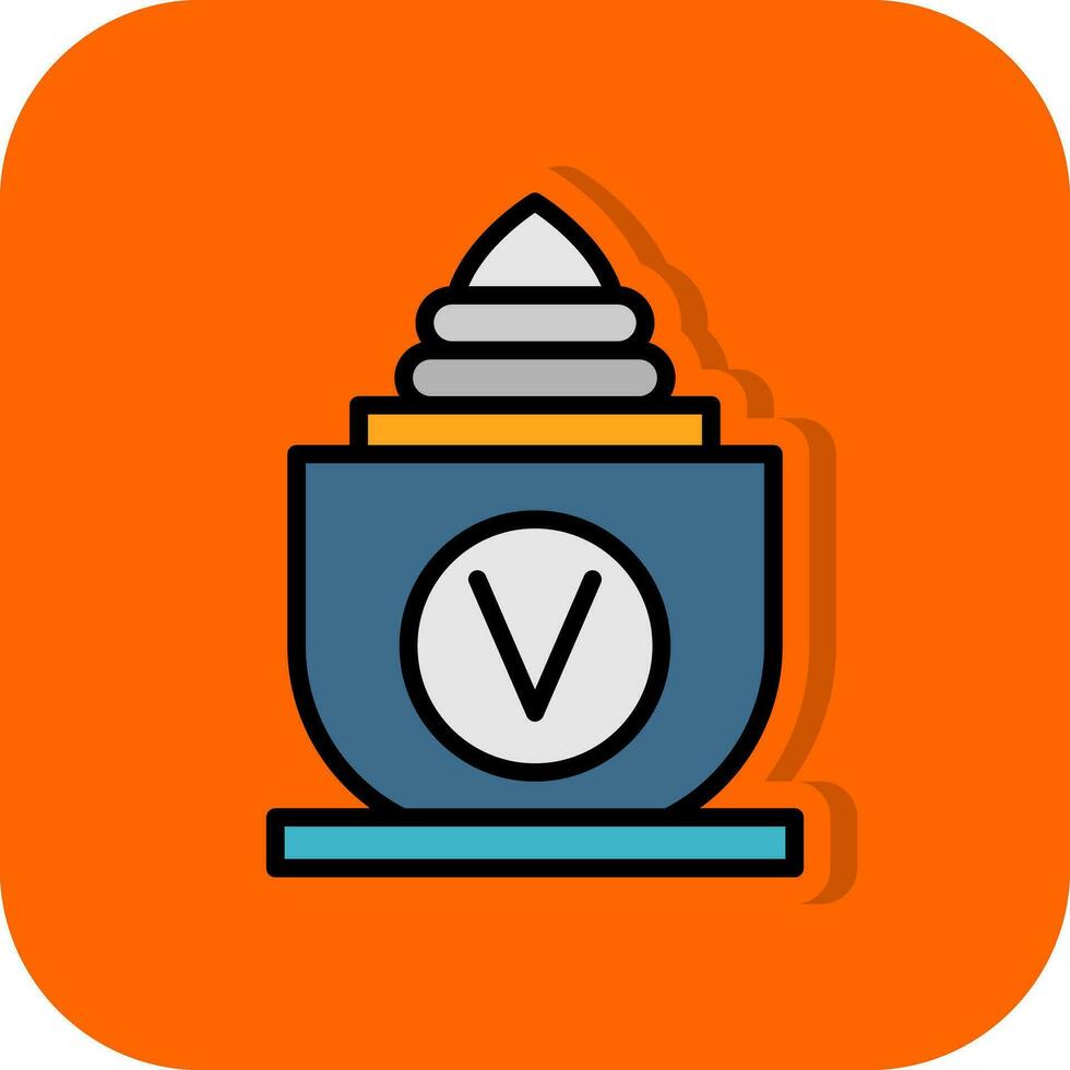 Vase-Vektor-Icon-Design vektor