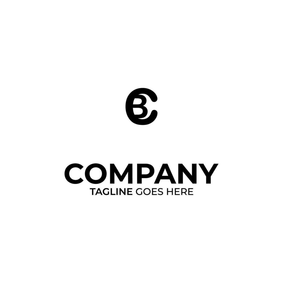 symbol cb brev logotyp på vit bakgrund, kan vara Begagnade för konst företag, sporter, etc vektor