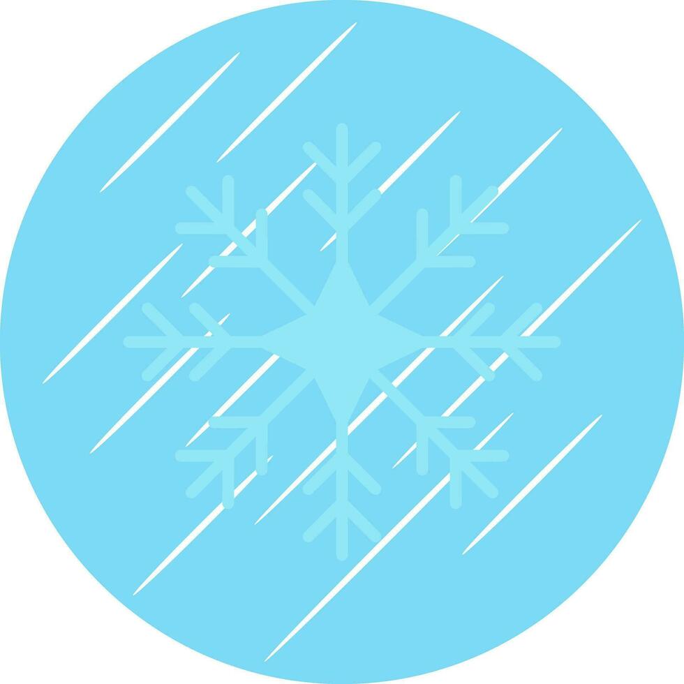 Schneeflocken-Vektor-Icon-Design vektor