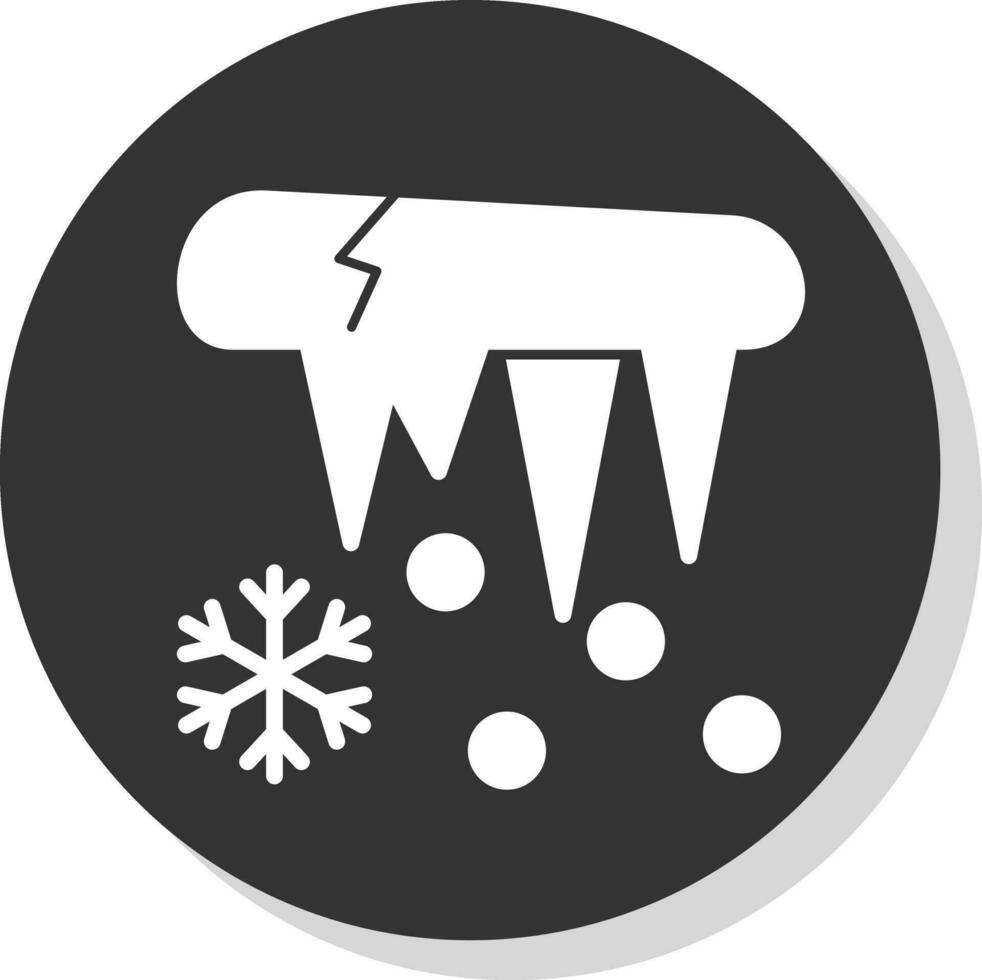 Eiszapfen Vektor Symbol Design