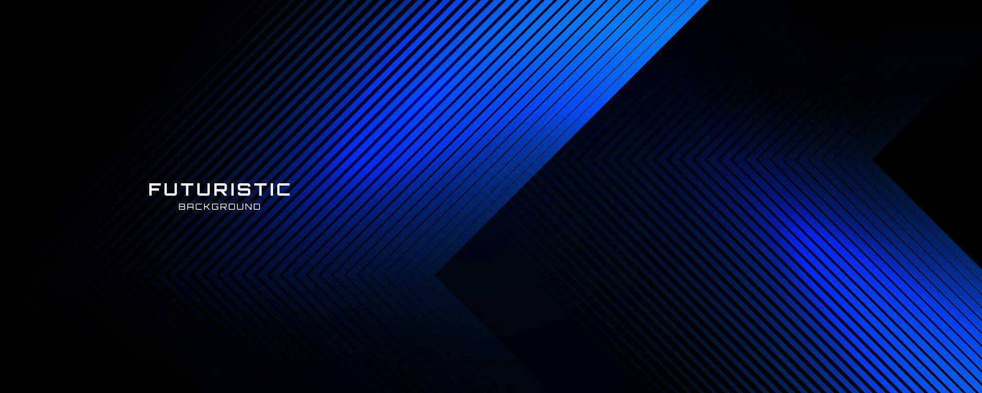 3d blå techno abstrakt bakgrund överlappning lager på mörk Plats med lysande rader form dekoration. modern grafisk design element framtida stil begrepp för baner, flygblad, kort, eller broschyr omslag vektor