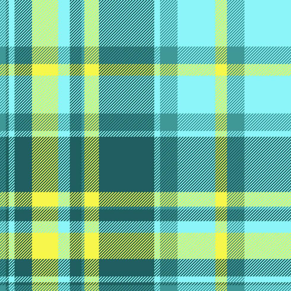 Stoff Textur Hintergrund von Plaid prüfen Textil- mit ein nahtlos Vektor Muster Schottenstoff.