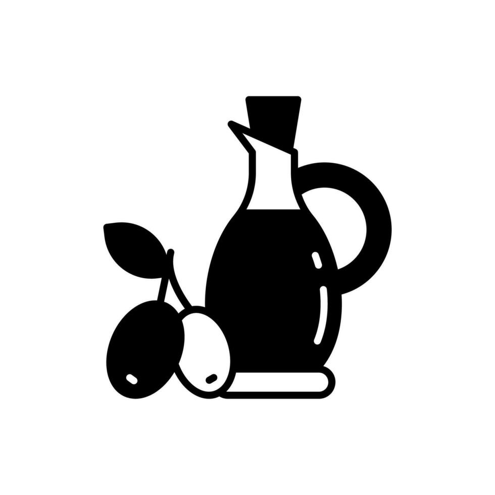 Olive Öl Symbol im Vektor. Illustration vektor