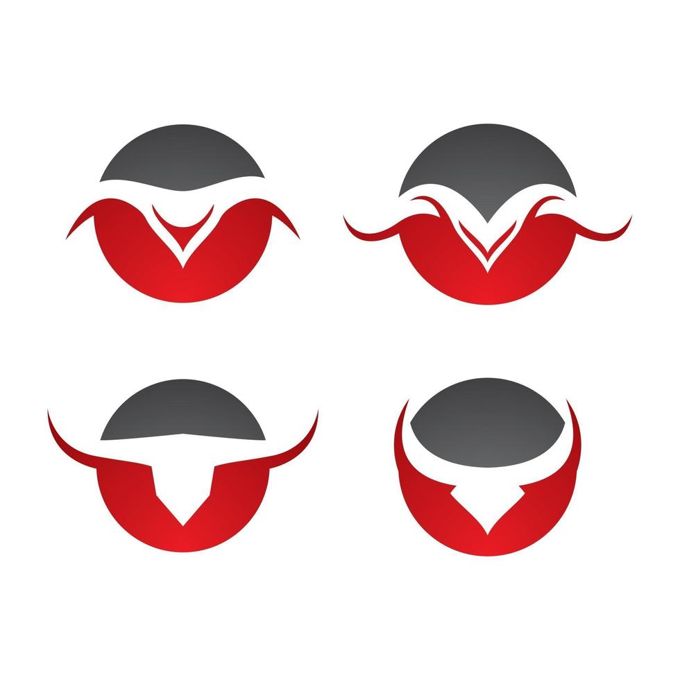 Stierkopf-Logo-Bilder vektor