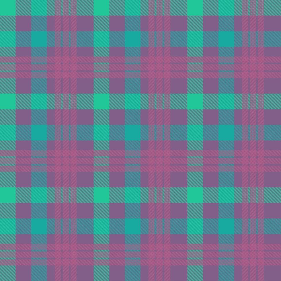 tartan färg sömlös vektor mönster