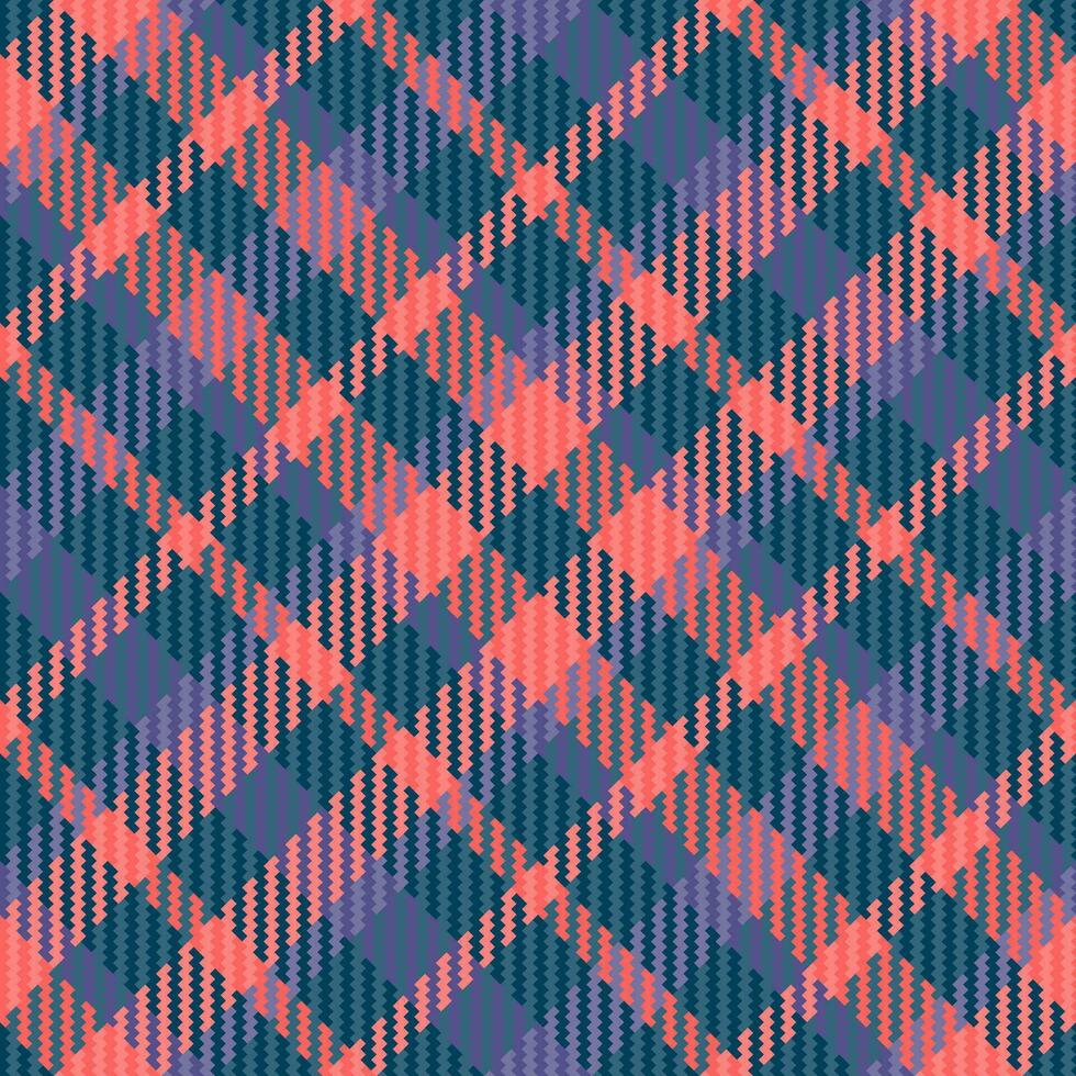 Stoff prüfen nahtlos von Hintergrund Tartan Textur mit ein Vektor Textil- Plaid Muster.