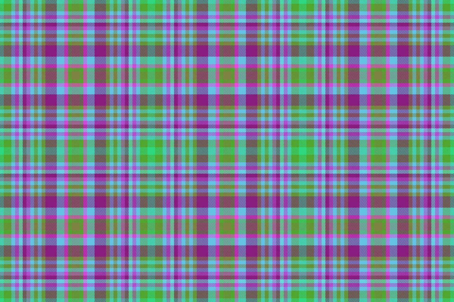 Hintergrund Plaid Muster von Textur prüfen nahtlos mit ein Tartan Vektor Stoff Textil.