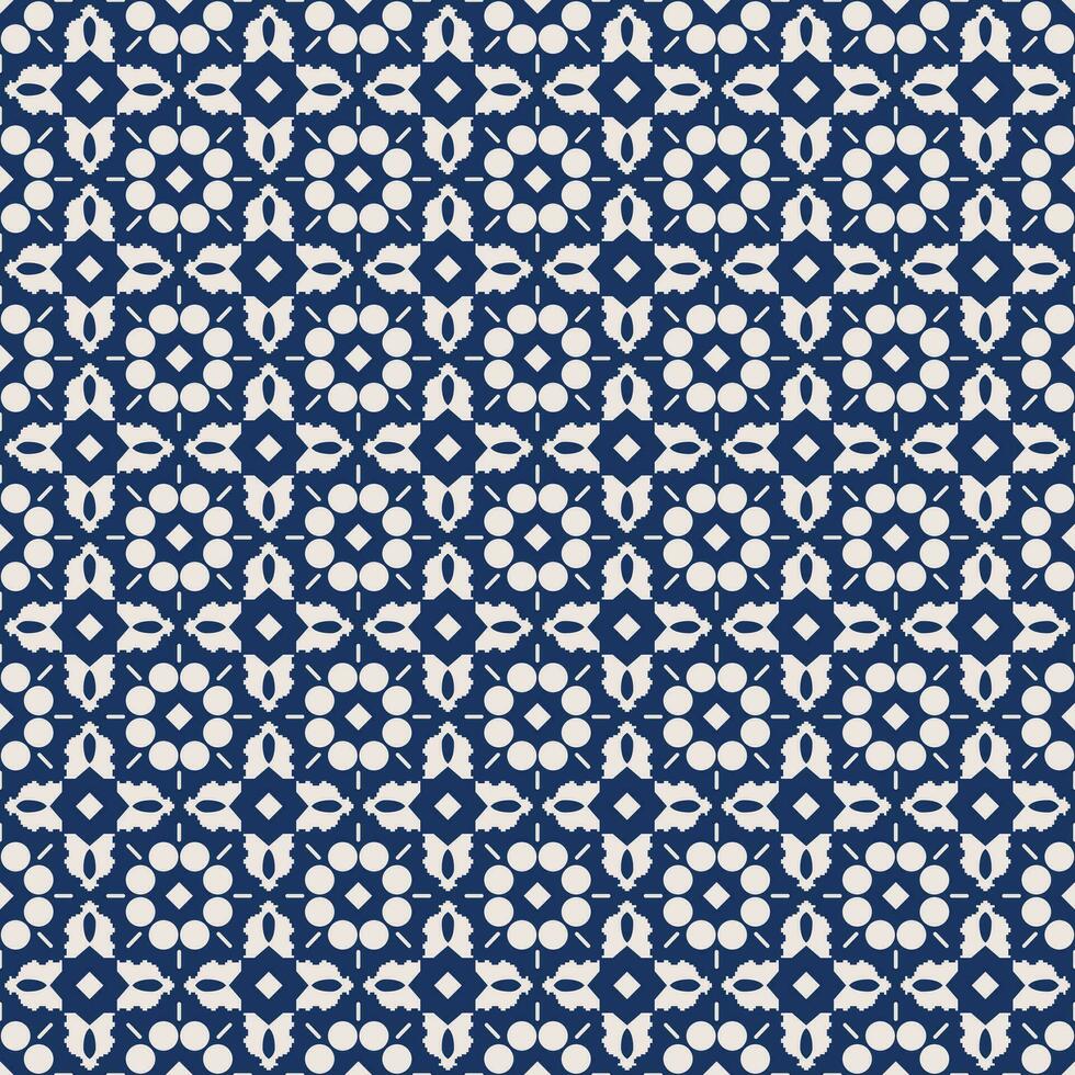 marockansk sömlös mönster. orientalisk abstrakt motiv. keramisk eller textil- netto maska mönster vektor