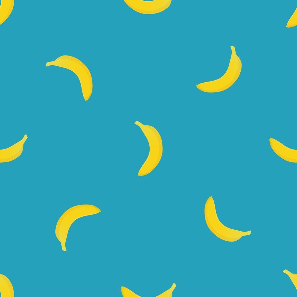 Banane nahtlose Muster Hintergrund Vektor-Illustration vektor