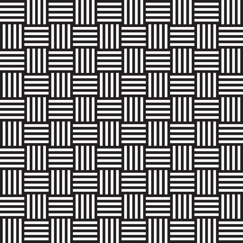 svart och vitt hypnotisk sömlöst mönster. vektor illustration