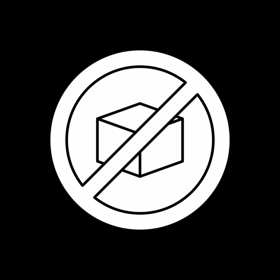 förbud vektor ikon design