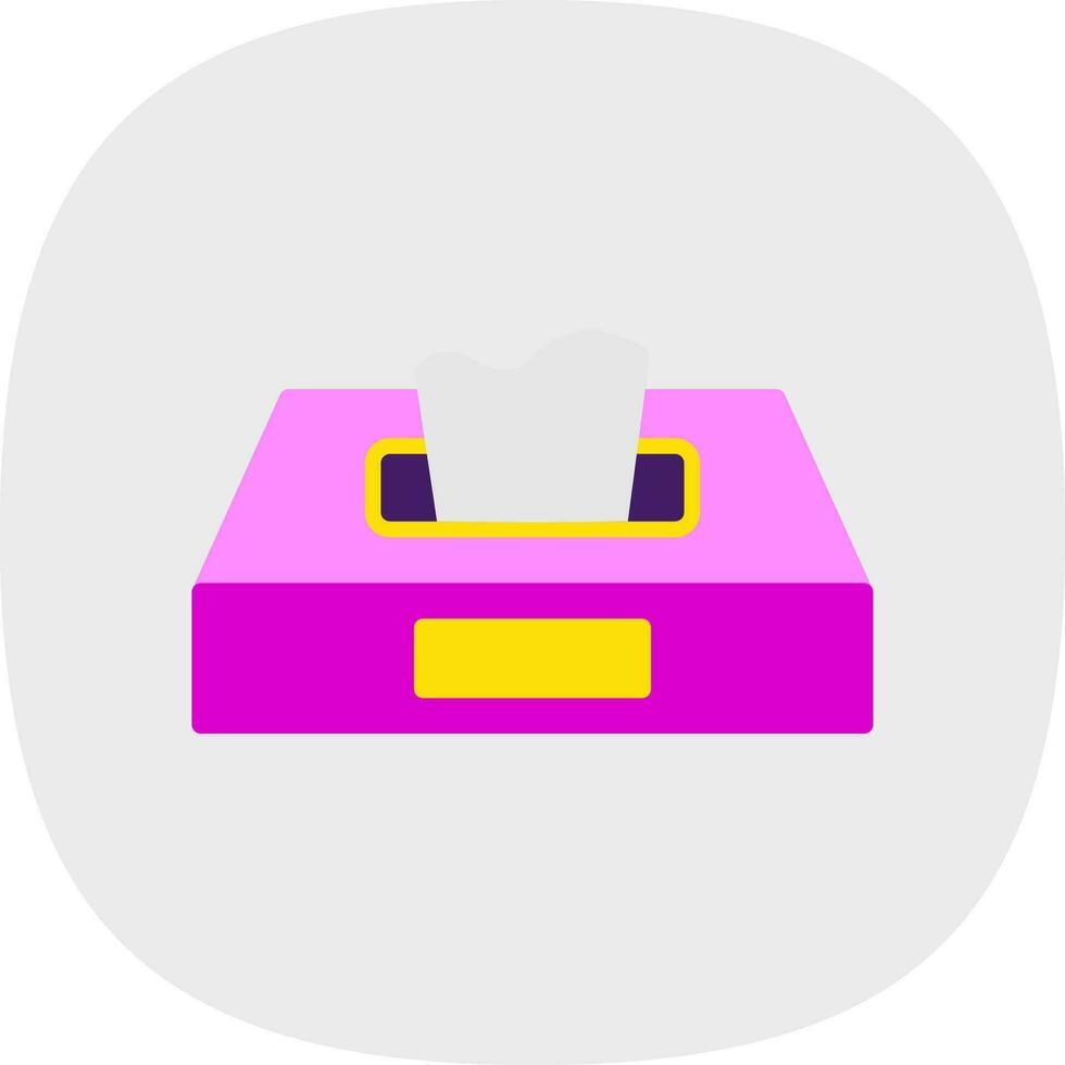 Tissue-Box-Vektor-Icon-Design vektor