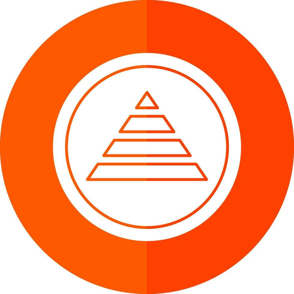 Pyramide Vektor Symbol Design