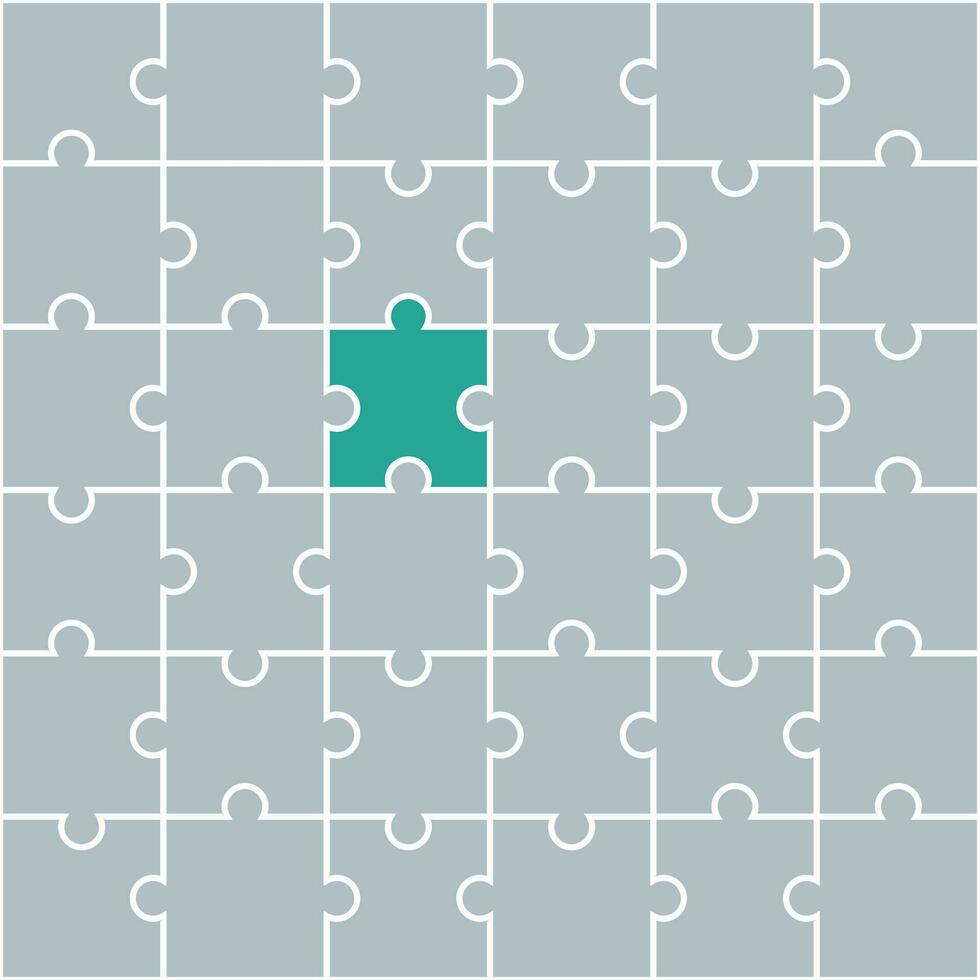 Grün Puzzle Muster. Puzzle Linie Muster. Puzzle nahtlos Muster. dekorativ Elemente, Kleidung, Papier Verpackung, Badezimmer Fliesen, Mauer Fliesen, Hintergrund, Hintergrund. vektor
