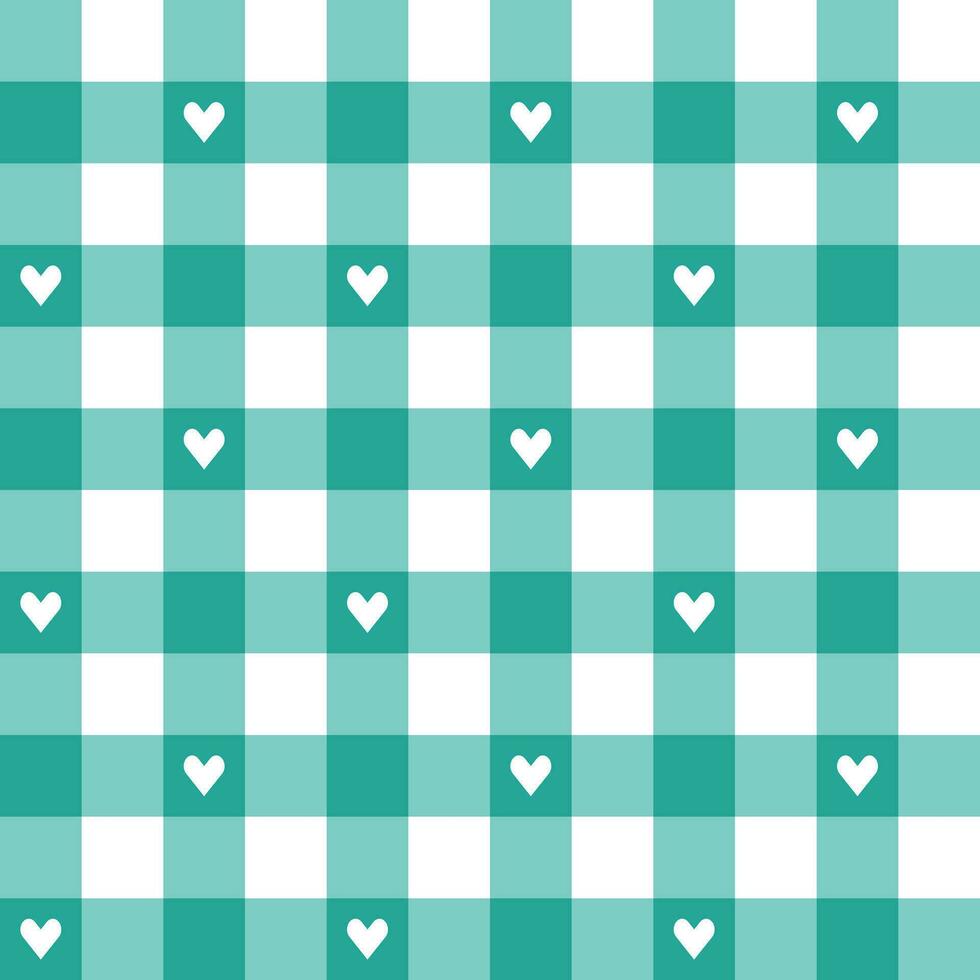 Grün Plaid Muster Hintergrund. Plaid Muster Hintergrund. Plaid Hintergrund. nahtlos Muster. zum Hintergrund, Dekoration, Geschenk Verpackung, Gingham Tischdecke, Decke, Schottenstoff, Mode Stoff drucken. vektor